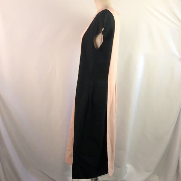 Fendi Pink Black Color Block Dress - Picture 3 of 8